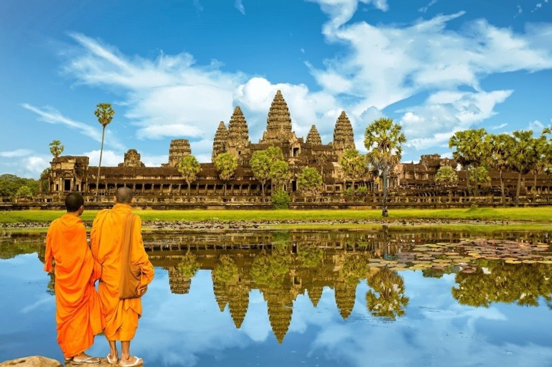 معبد انگکور وات؛ منبع عکس: وب سایت World.expeditions.com. عکاس: نامشخص