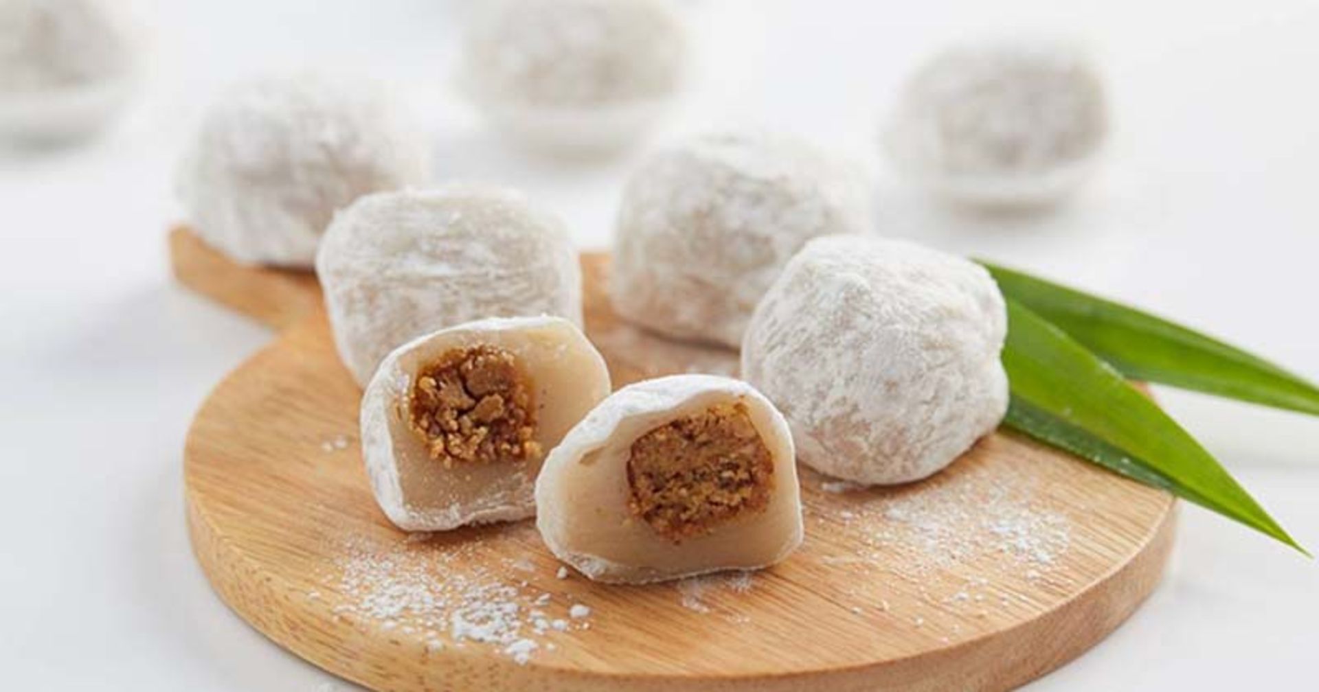 موچی اصیل زاپنی با مغز لوبیا؛ منبع عکس: cookpad؛ نام عکاس: نامشخص