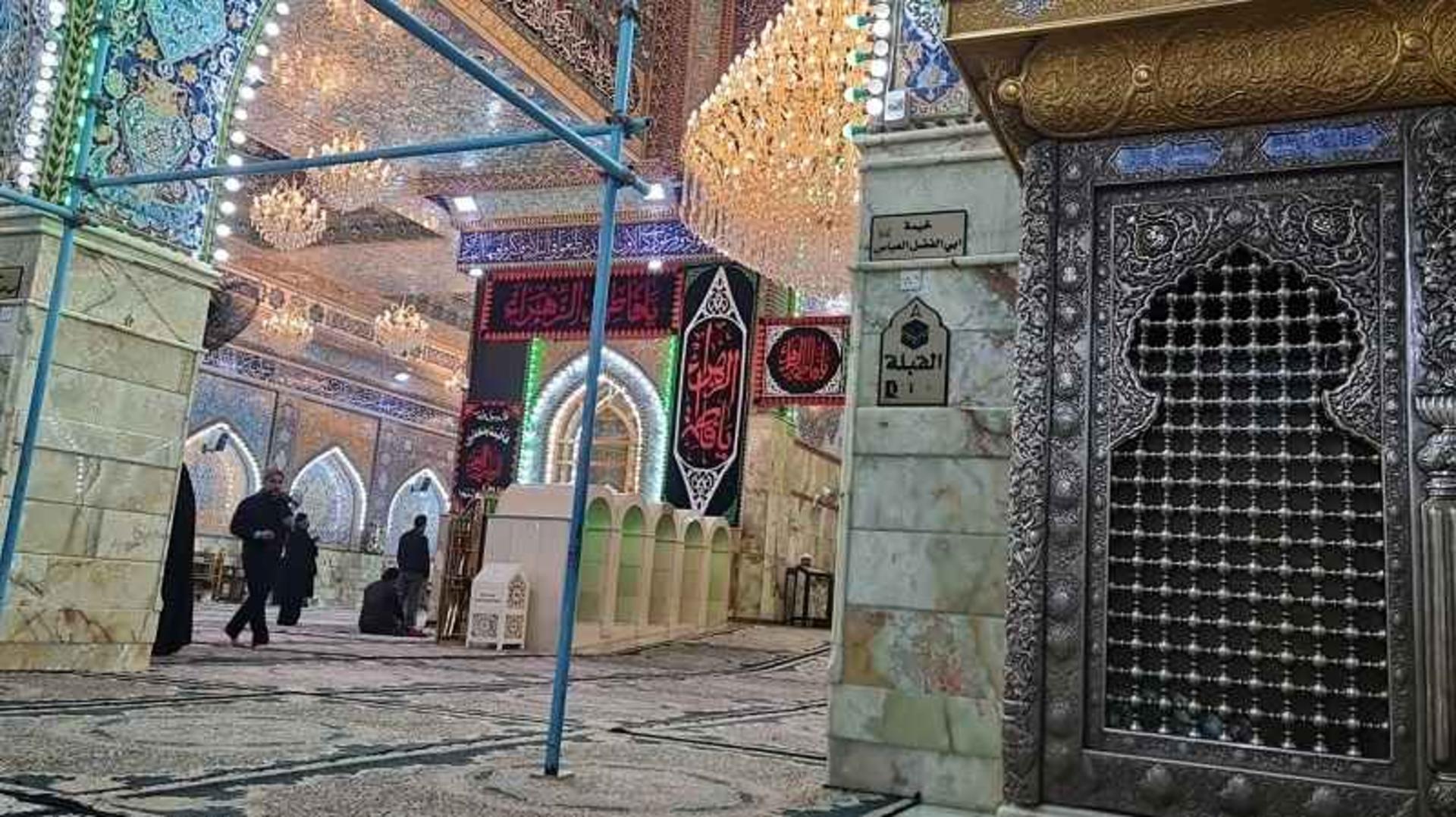 خیمه حضرت ابوالفضل؛ منبع عکس: گوگل مپ؛ عکاس: Haidr Alamery 