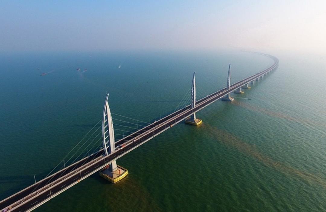 پل معروف Danyang Kunshan Grand در چین؛ منبع عکس: وب سایت worldfamousthings.com. عکاس: نامشخص