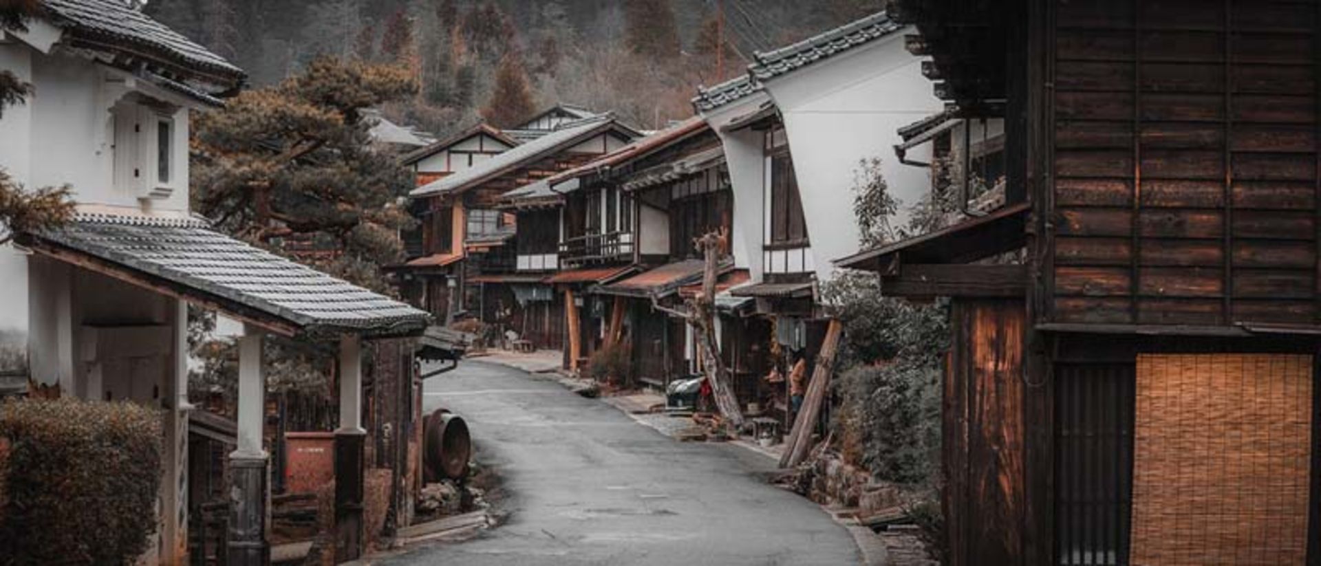جاده باریک ناکاسندو (NAKASENDO) در ژاپن