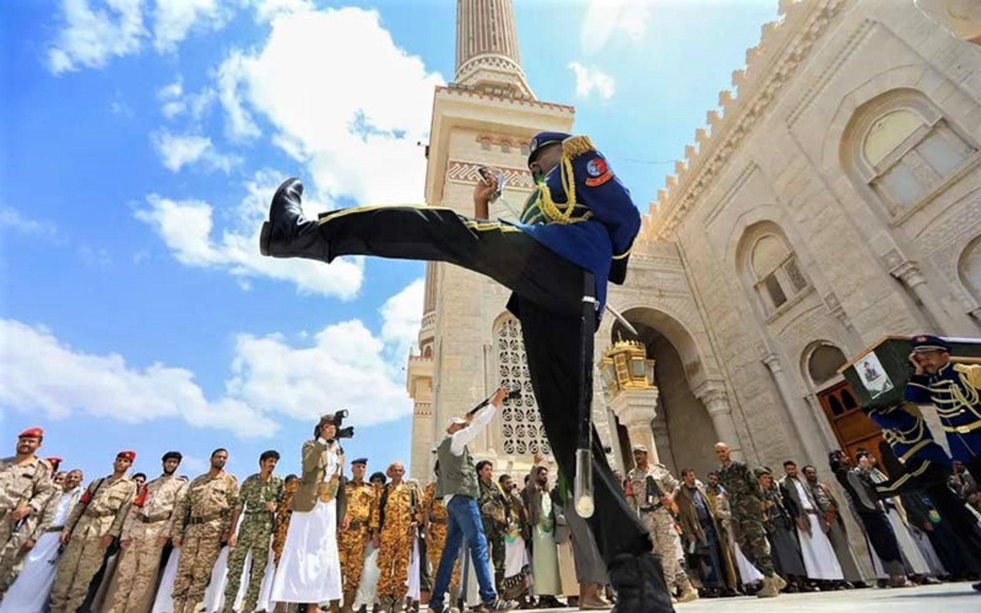 تشییع جنازه حوثی ها در یمن