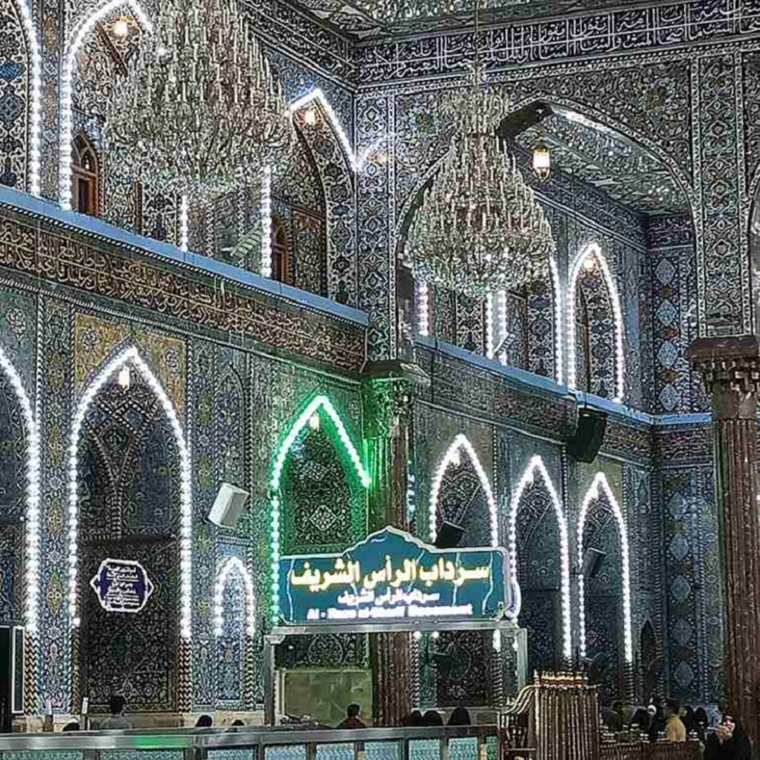 سرداب حرم امام حسین (ع)؛ منبع عکس: گوگل مپ؛ عکاس: salah alajeely