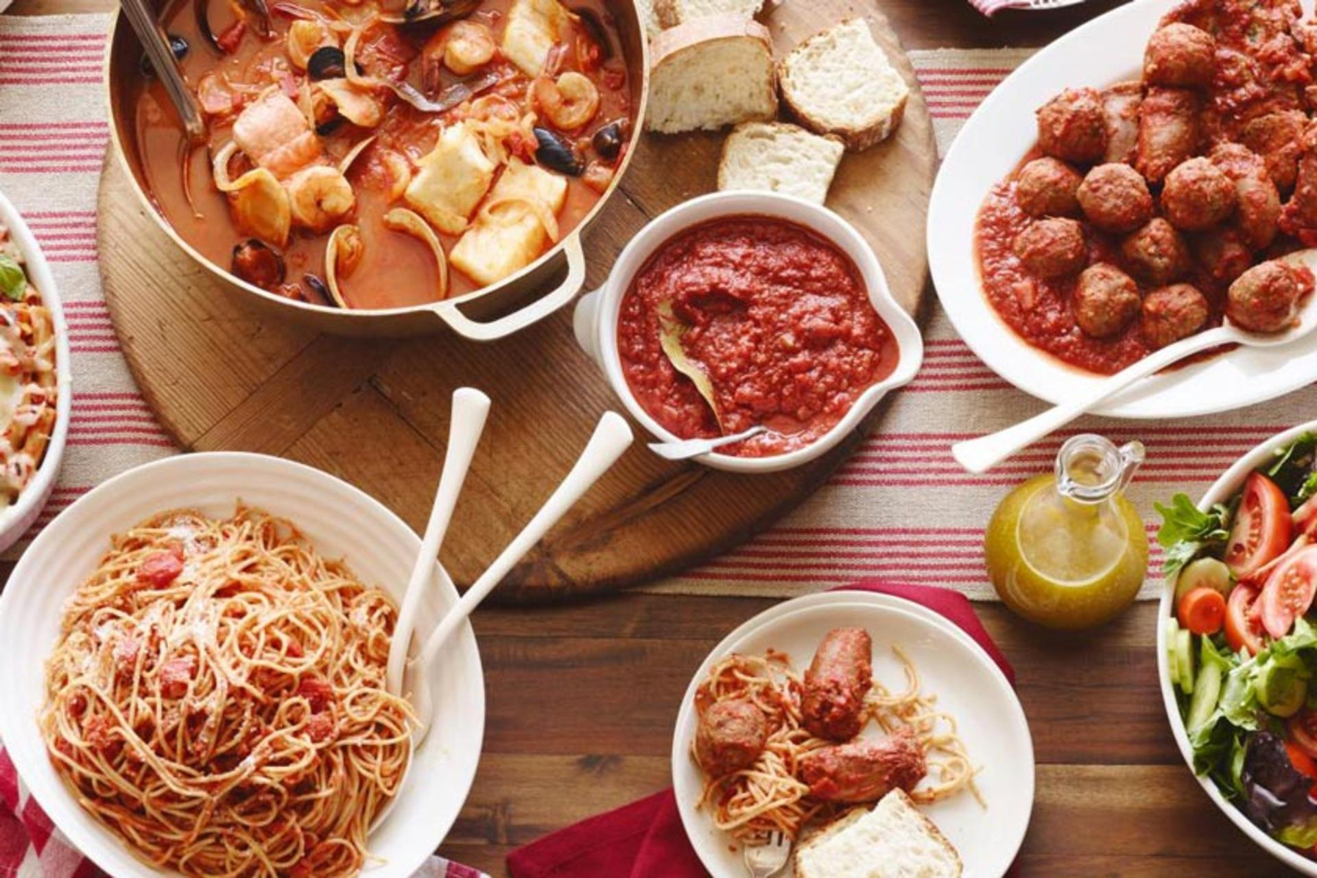 غذاهای ایتالیایی خانگی؛ منبع عکس: وب‌سایت foodnetwork.com؛ عکاس: Matt Armendariz