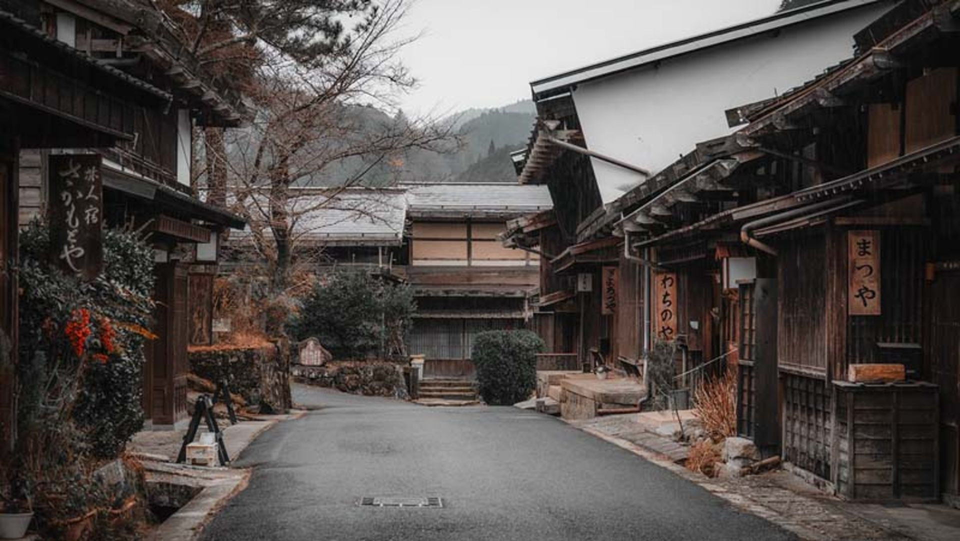 ساختمان های ناکاسندو (NAKASENDO) در ژاپن