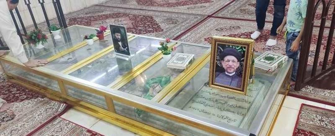 قبور علمای شیعه در حرم امام حسین (ع)؛ منبع عکس: گوگل مپ؛ عکاس: حسام الطایی