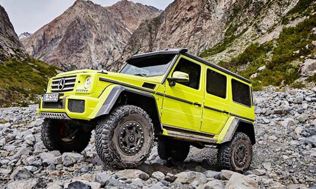 جیب زرد در کوهستان، منبع عکس: ویکی مدیا، عکاس: Jeep Member