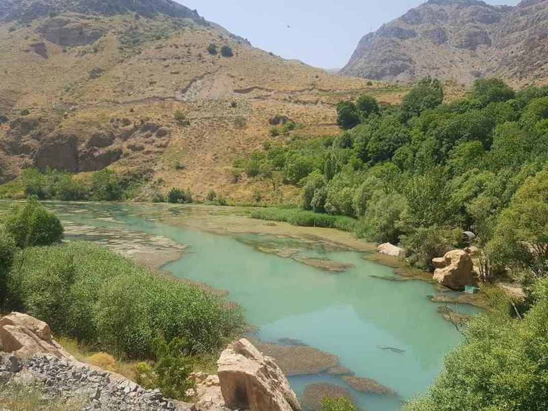 رودخانه روستای آب اسک. منبع عکس: گوگل مپ. عکاس: نازنین زارعیان