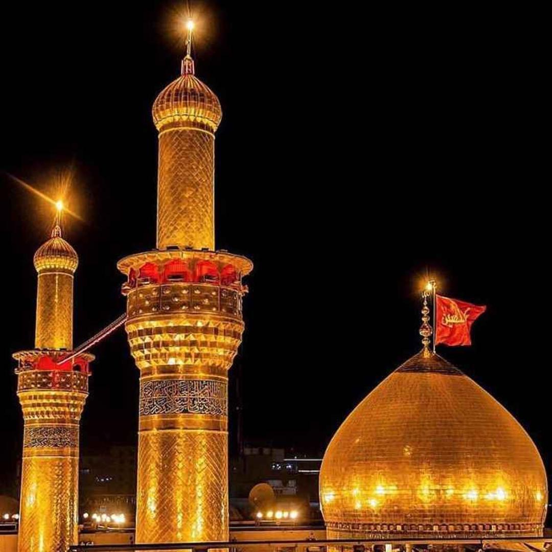 گنبد و گلدسته حرم امام حسین (ع)؛ منبع عکس: ویکی مدیا؛ عکاس: محمدی