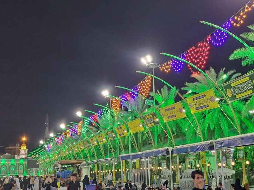 بین الحرمین کربلا؛ منبع عکس: گوگل مپ؛ عکاس: Qadir Ali