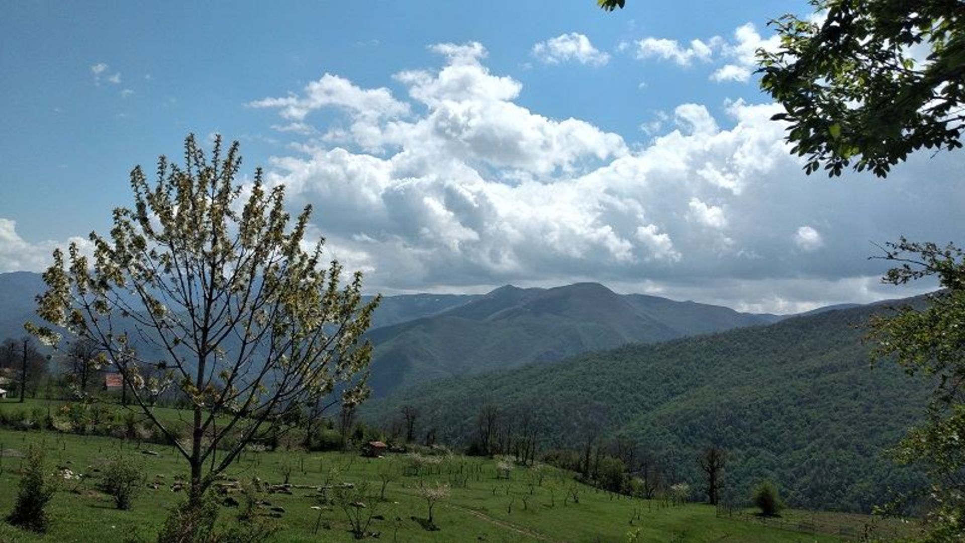 طبیعت روستای افراتخته؛ منبع عکس: گوگل مپ. عکاس: Haniye Gk