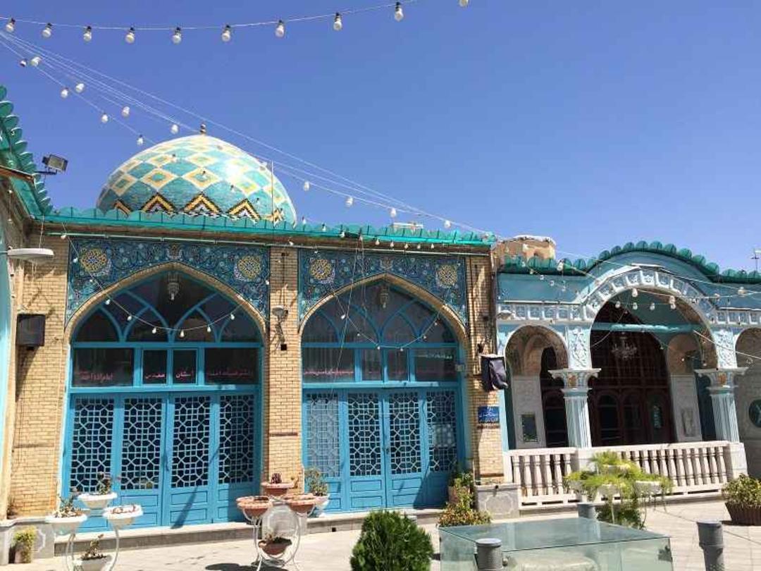 گنبد امامزاده احمد اصفهان. منبع عکس: گوگل مپ. عکاس: عمر المبارک