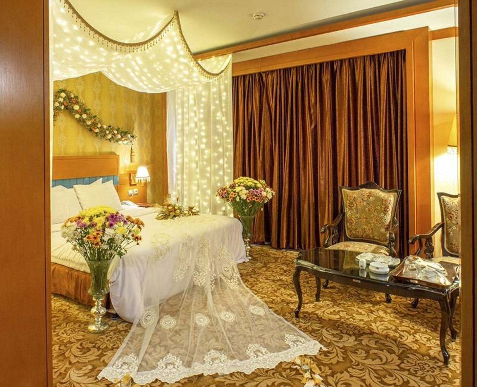 پرنسس روم هتل مدینه الرضا؛ منبع عکس: وب سایت madinahalreza.com. عکاس: نامشخص