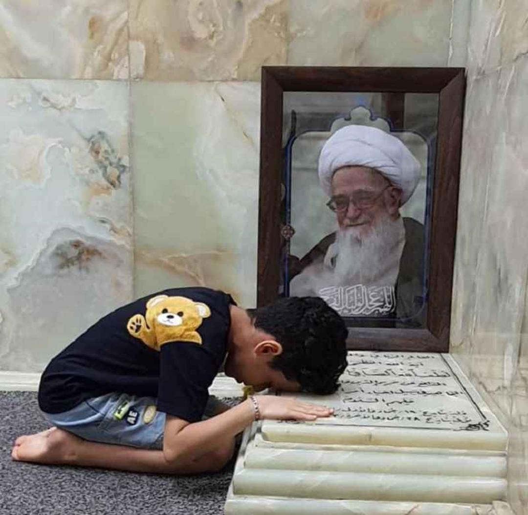 مزار آیت الله صافی گلپایگانی در کربلا؛ منبع عکس: گوگل مپ؛ عکاس: مهدی فقیهی