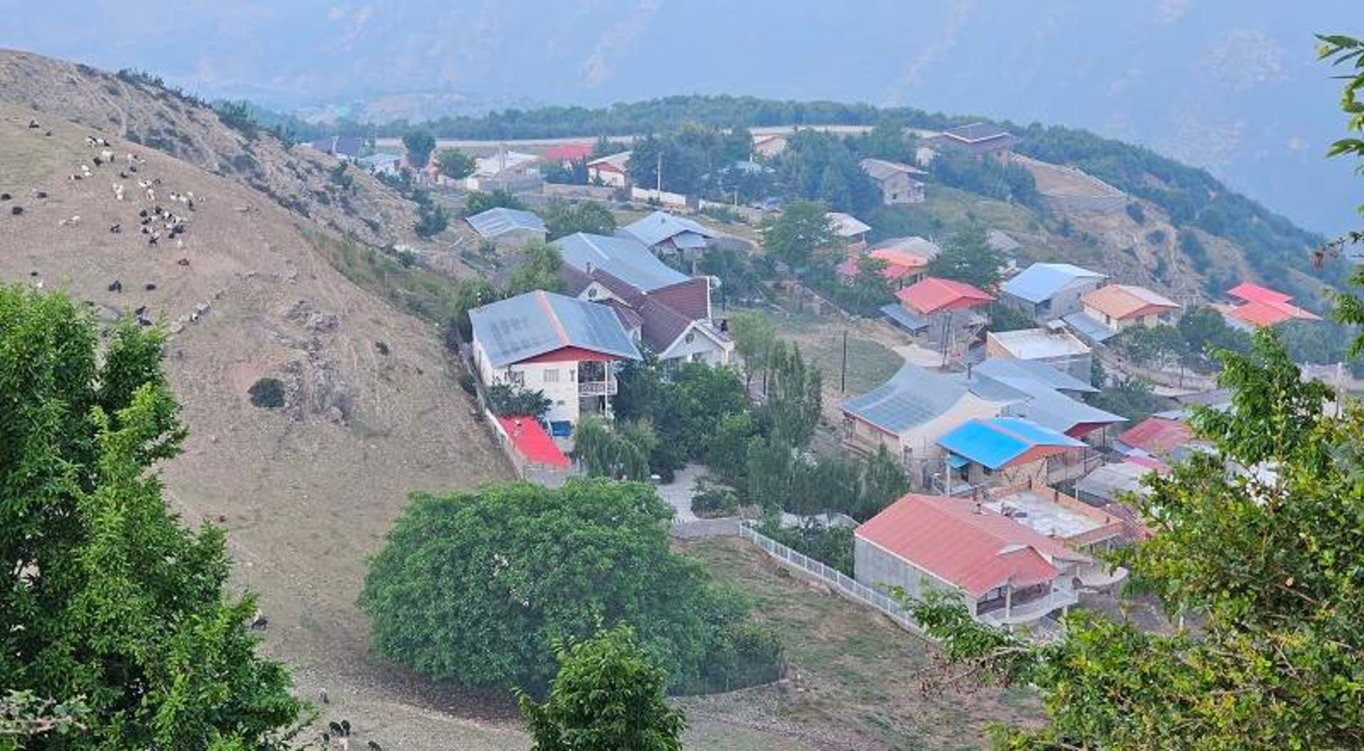 طبیعت روستای گنو؛ منبع عکس: گوگل مپ. عکاس: Vahid firooz