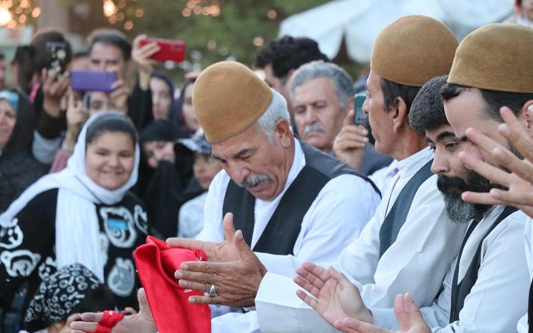 شادی مردم فراهان در جشن تیرگان