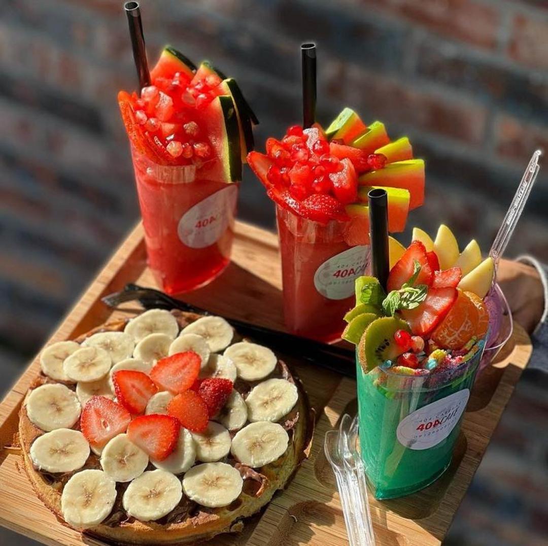 شیک های کافه ۴۰۴ شیراز؛ منبع عکس: اینستاگرام 404.cafebar. عکاس: نامشخص
