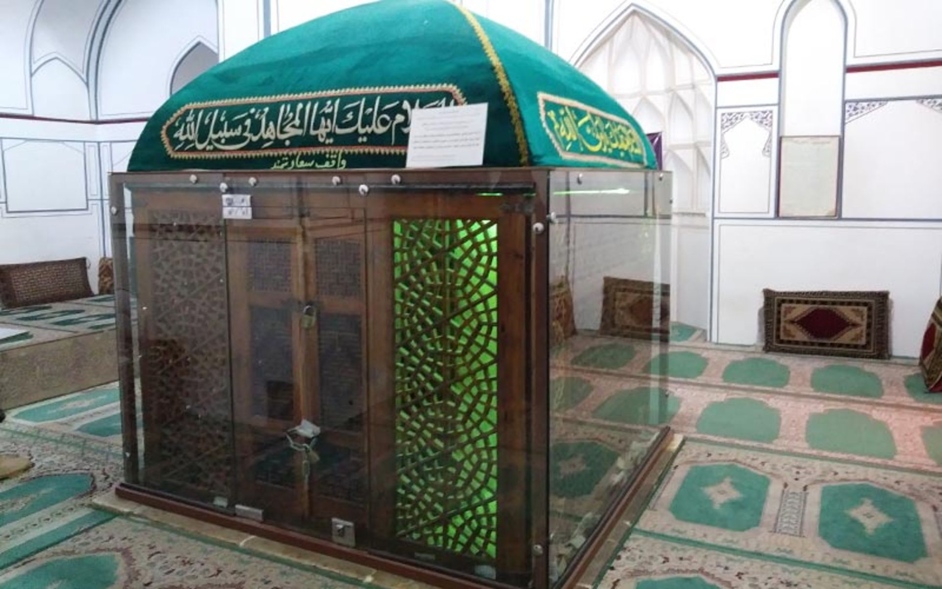  امامزاده اسماعیل (ع) در اصفهان، منبع عکس: گوگل مپ، عکاس: عباس محسنی