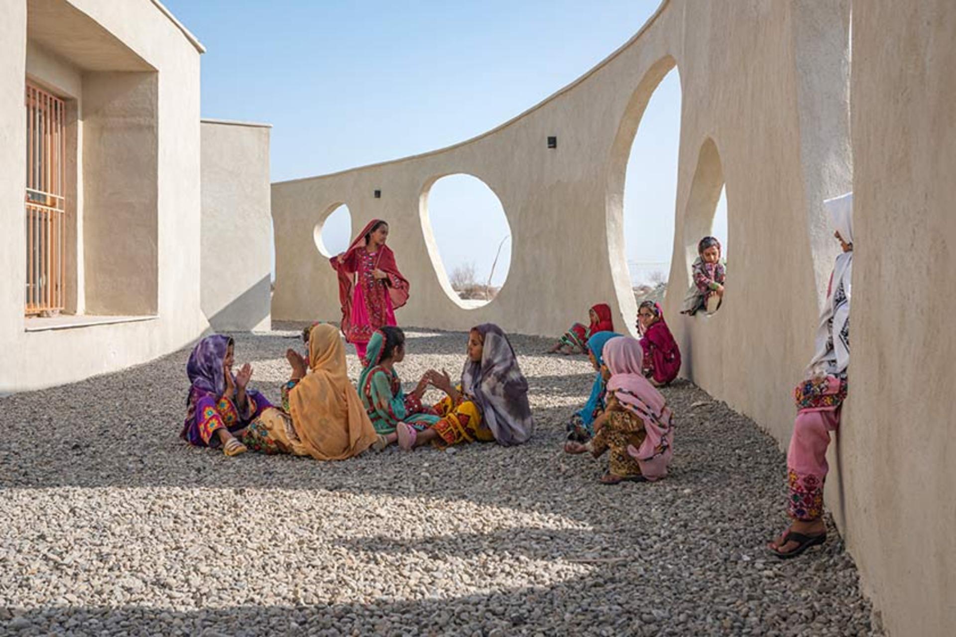 مدرسه جدگال در سیستان و بلوچستان، منبع عکس: archdaily.com، عکاس: نامشخص