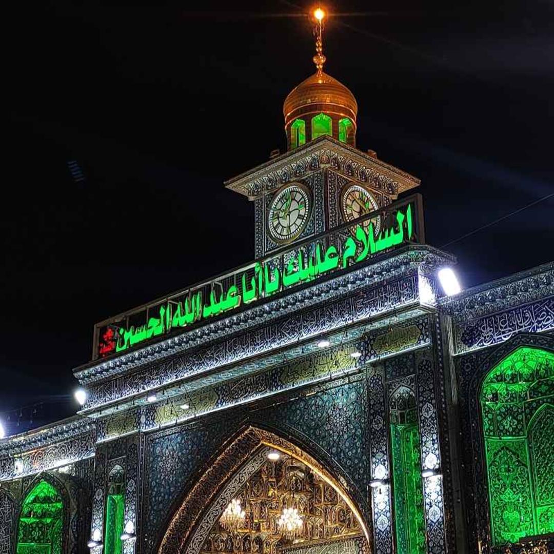 ورودی های حرم امام حسین (ع)؛ منبع عکس: گوگل مپ؛ عکاس: حیدر جلیل