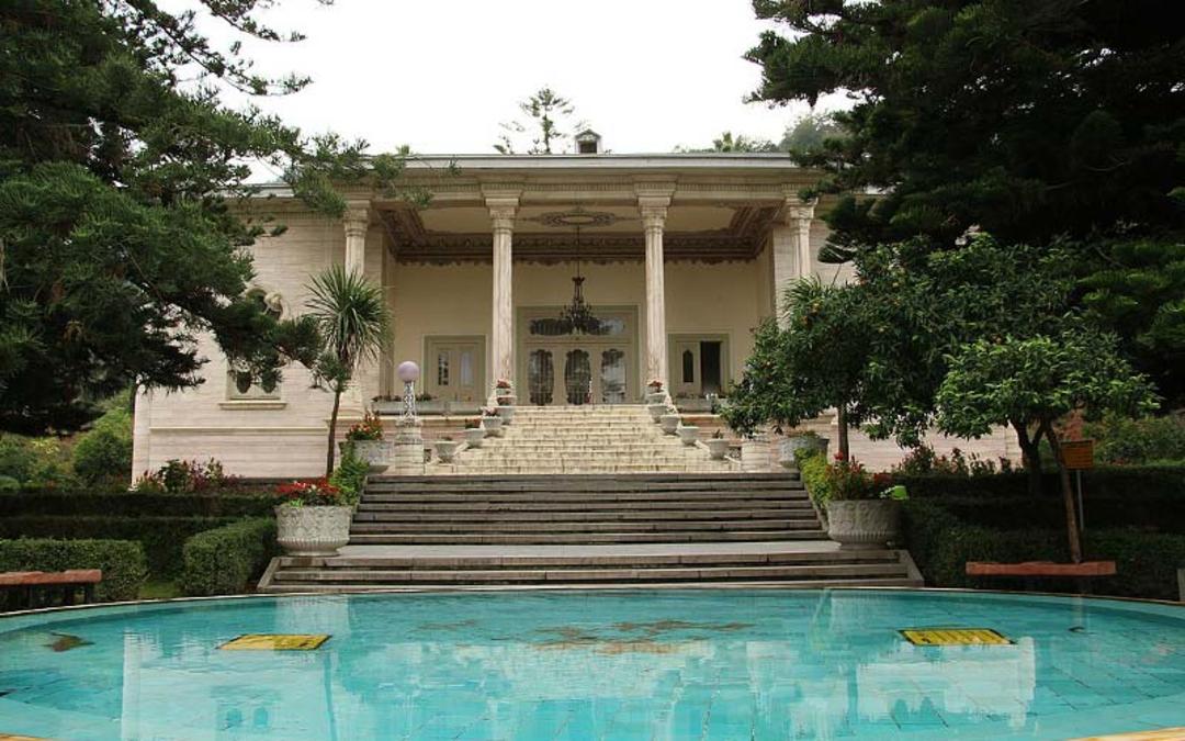 ورودی کاخ مرمر رامسر