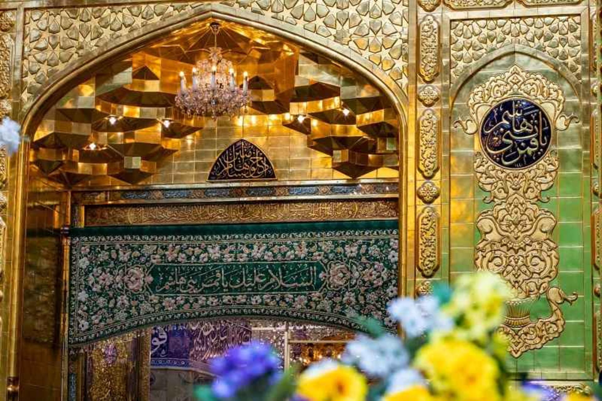 ایوان طلای حرم حضرت عباس (ع)؛ منبع عکس: گوگل مپ؛ عکاس: Sadiq Alwaeli