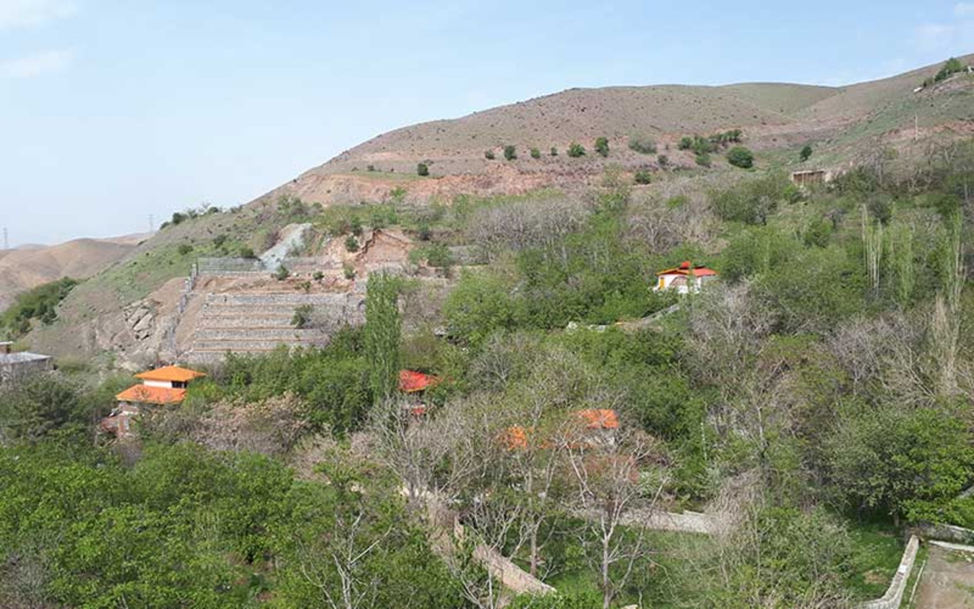 خانه های روستای آتشگاه، منبع عکس: گوگل مپ، عکاس: Aryabg69 Bg69