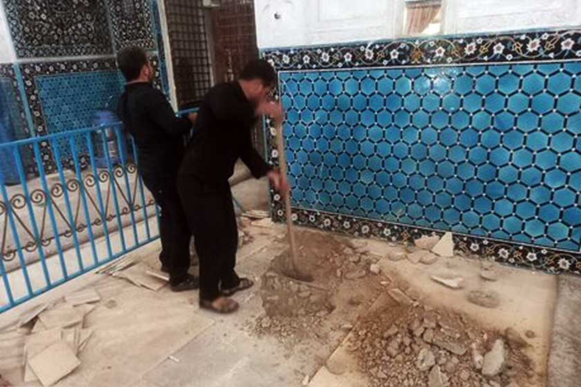 آسیب زلزله ماهان