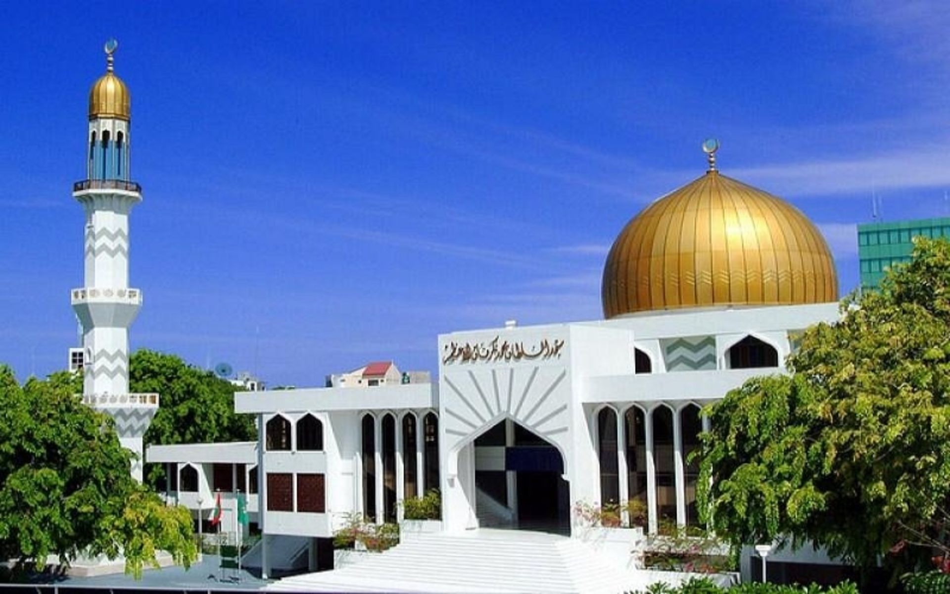 مسجد جامع ماله با نمایی جذاب؛ منبع عکس: سایت www.tripadvisor.com، عکاس: نامشخص