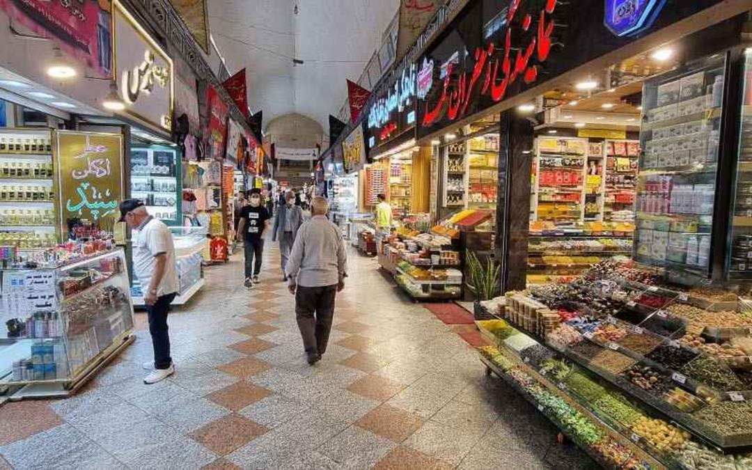 غرفه های بازار امام رضا مشهد، منبع عکس: گوگل مپ، عکاس: رضا ستارزاده نوبری