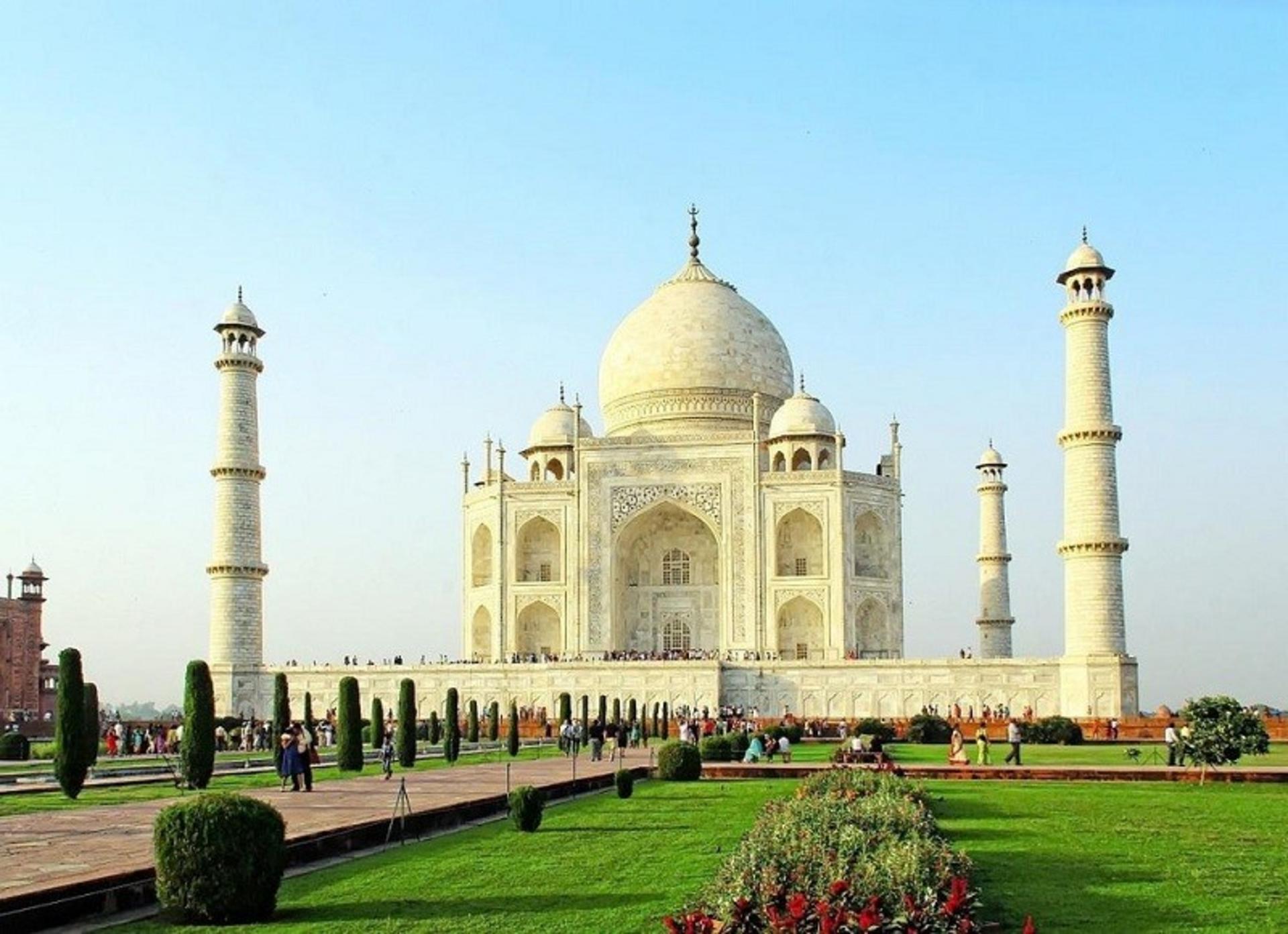 تاج محل هندوستان؛ منبع عکس وب سایت Worldfamousthings.com. عکاس نامشخص
