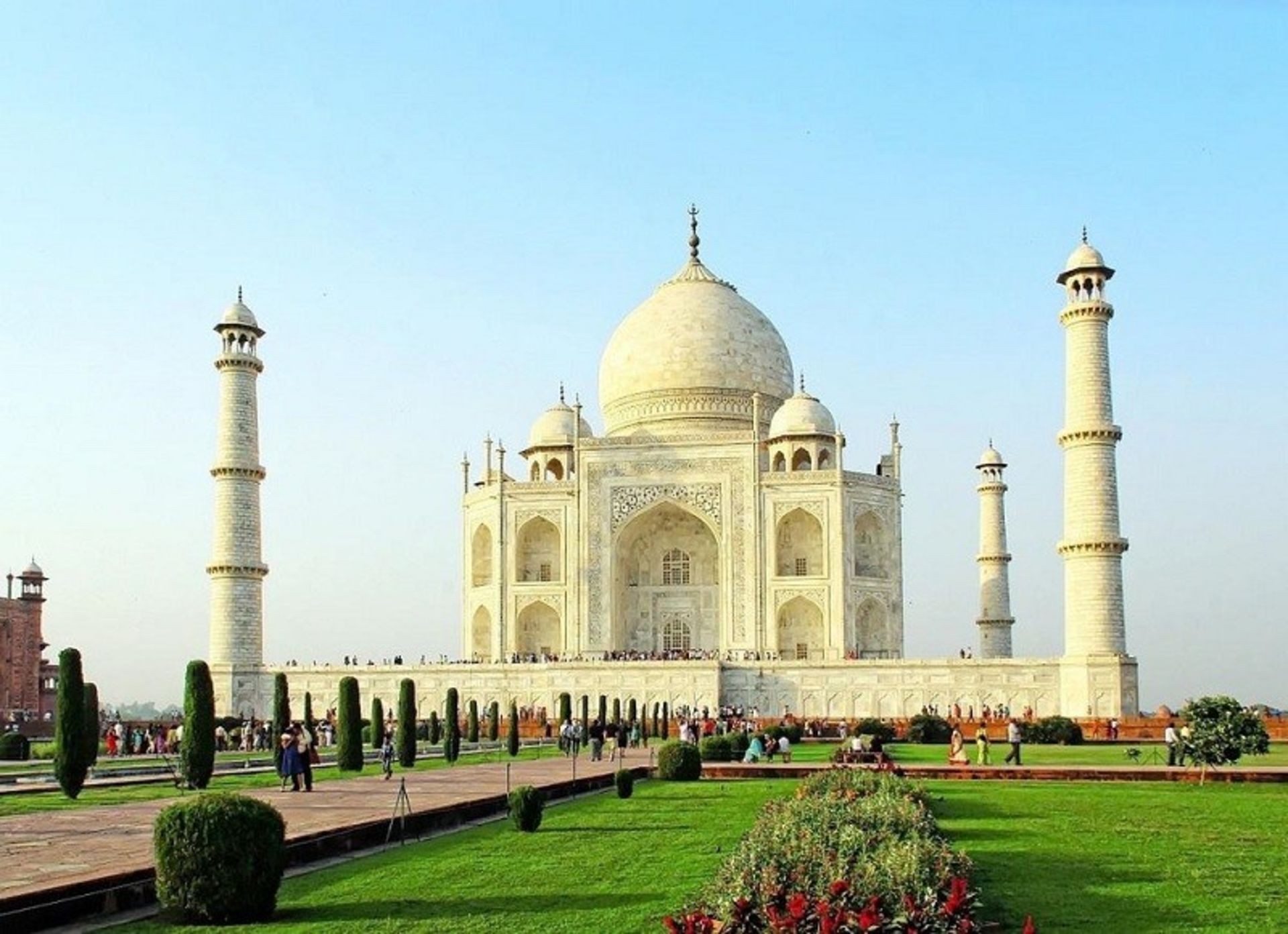 تاج محل هندوستان؛ منبع عکس وب سایت Worldfamousthings.com. عکاس نامشخص