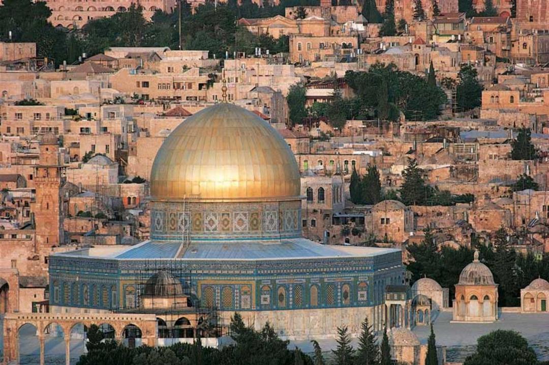 قبه الصخره؛ منبع عکس: Britannica، عکاس: نامشخص