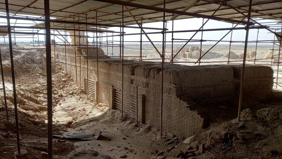 ارگ کهندژ توس؛ منبع عکس: گوگل مپ؛ عکاس: جلیل بذرافشان