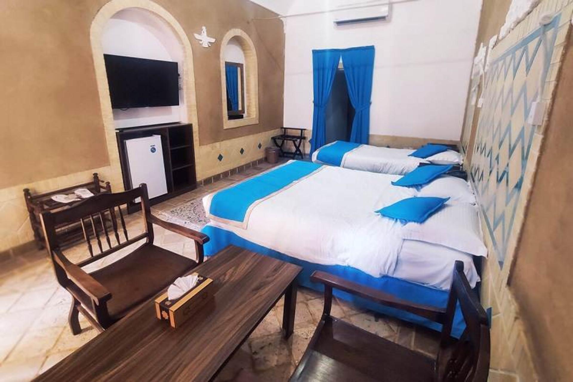 اتاق های سنتی هتل لاله یزد؛ منبع عکس: گوگل مپ؛ عکاس: yazdlalehhotel