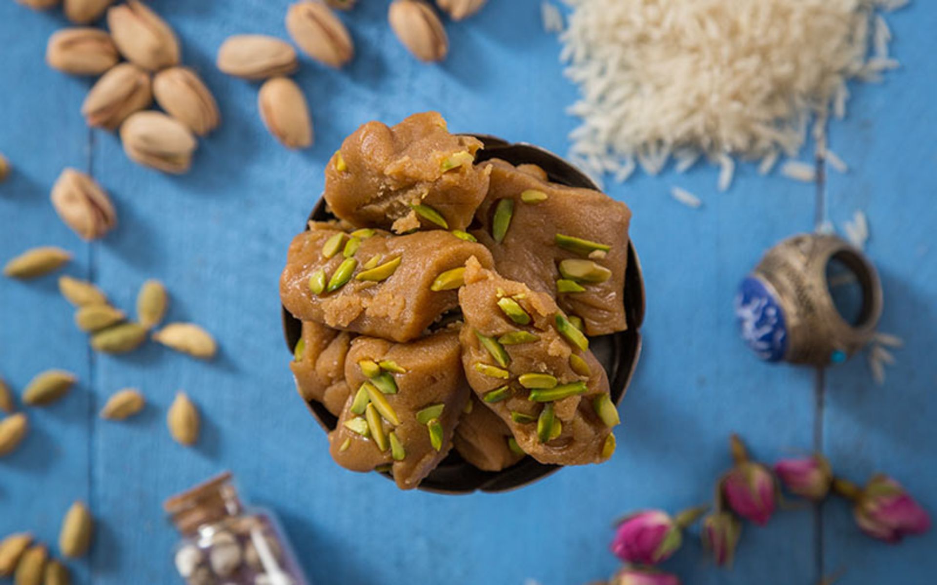 حلوای گیلانی، منبع عکس: gilakifood.com، عکاس: Bobak Radbin Studio