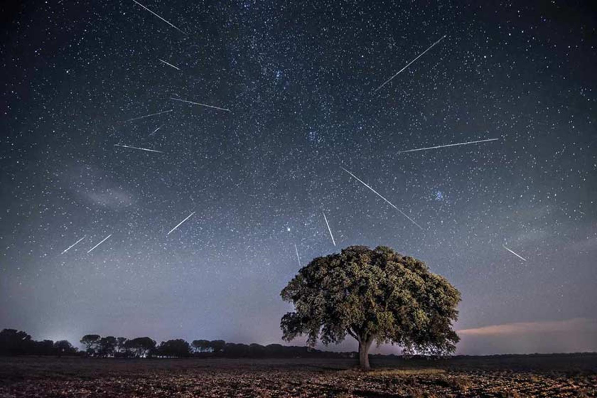 بارش شهابی در منطقه ای غیرمسکونی