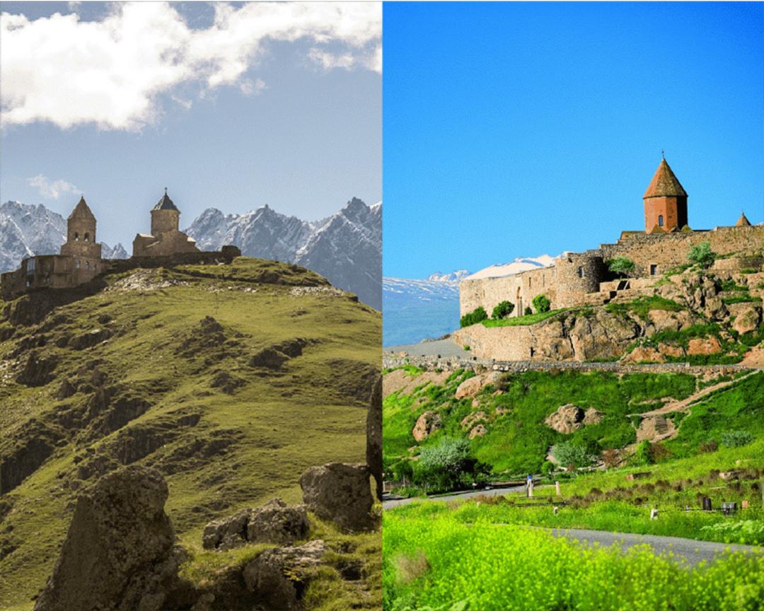تفاوت سفر به رمنستان و گرجستان