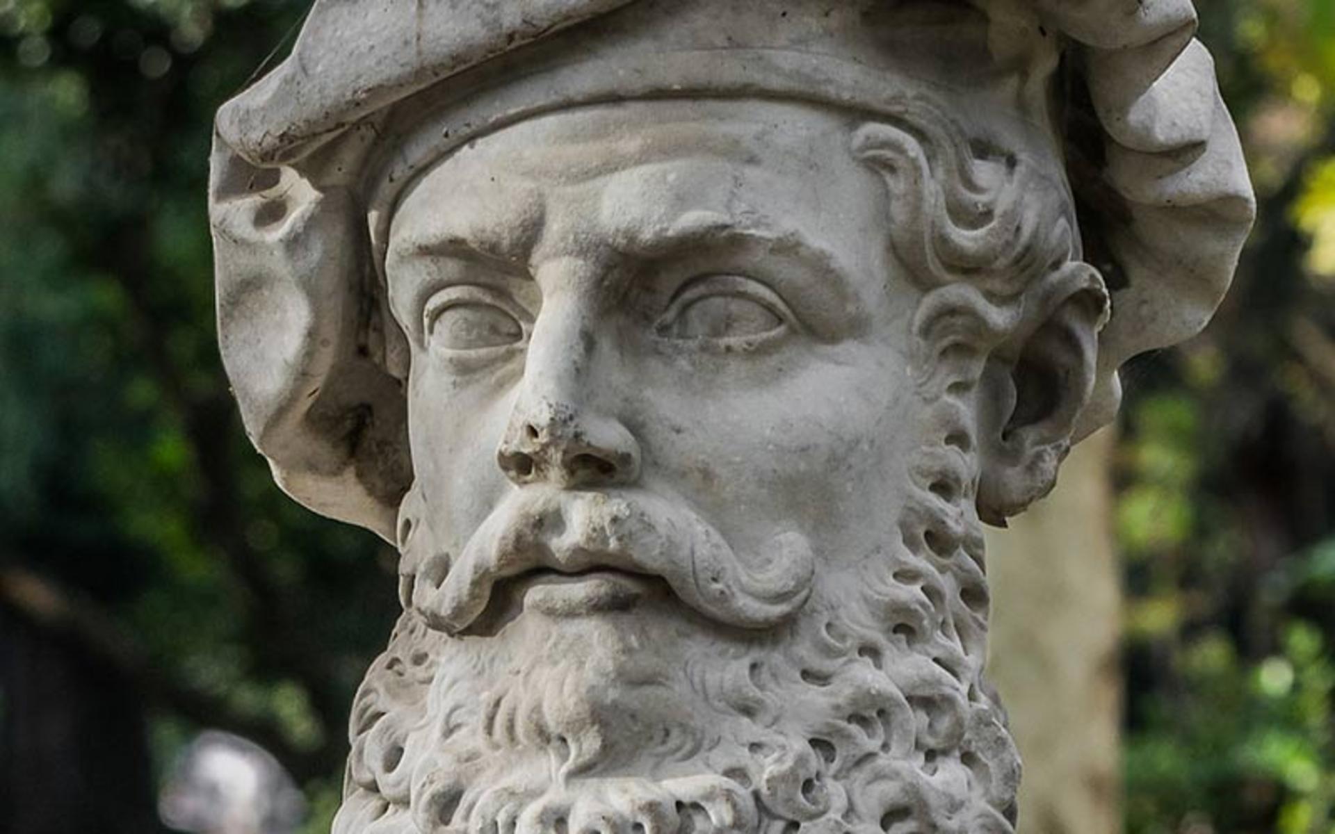 مجسمه مارکوپولو، منبع عکس: worldhistory.org، عکاس: نامشخص