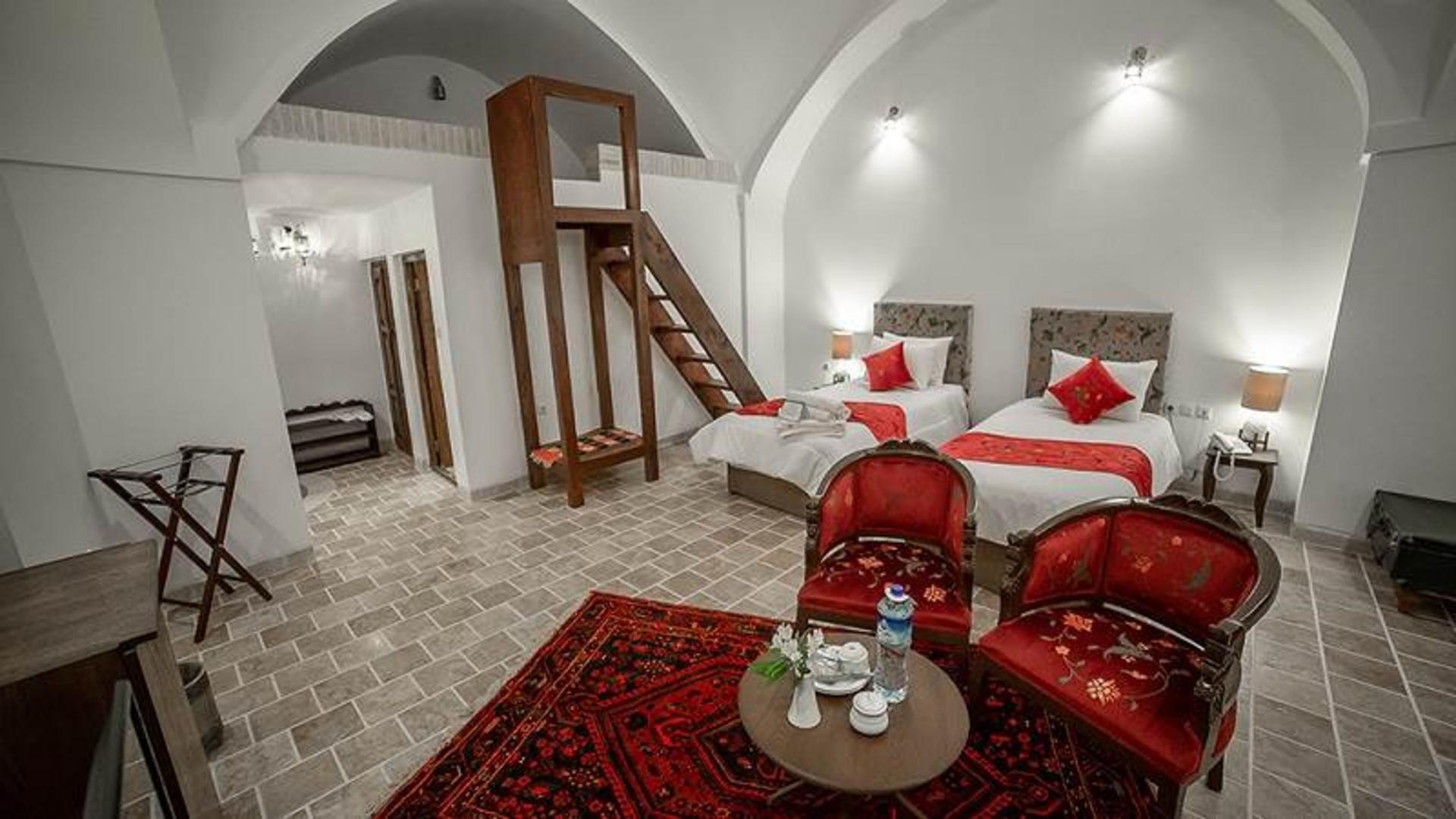 واحدهای اقامتی هتل هومان یزد؛ منبع عکس: hoomanhotel.com؛ عکاس: نامشخص