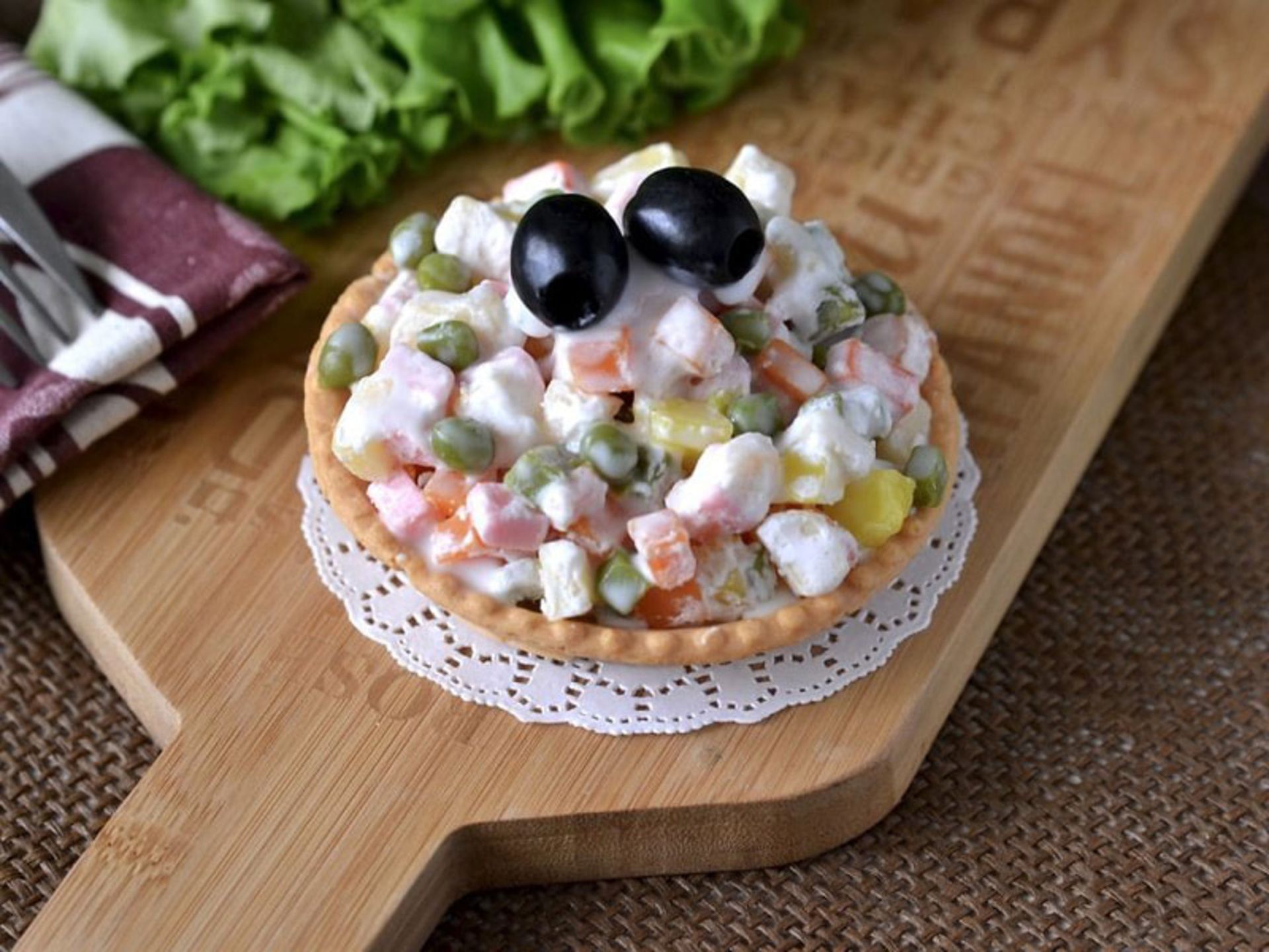 صابون به شکل تارت غذایی