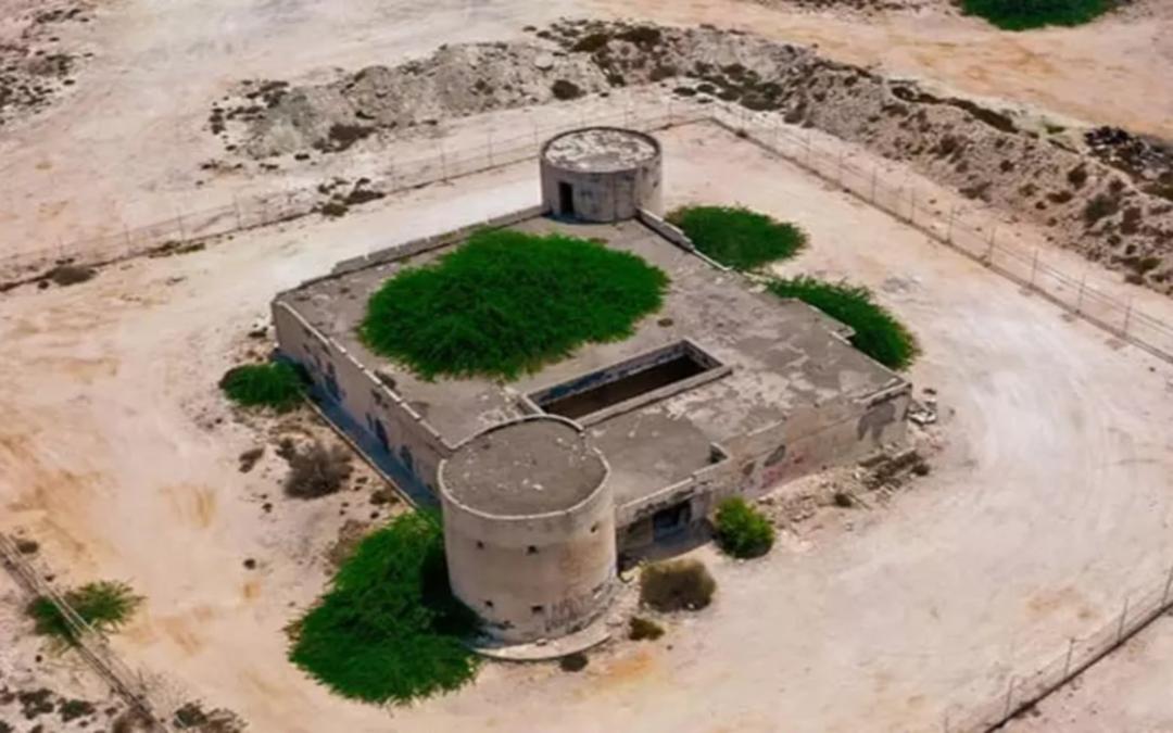 قلعه جنی کیش از نمای بالا؛ عکس از سایت kojaro.com. عکاس: نامشخص