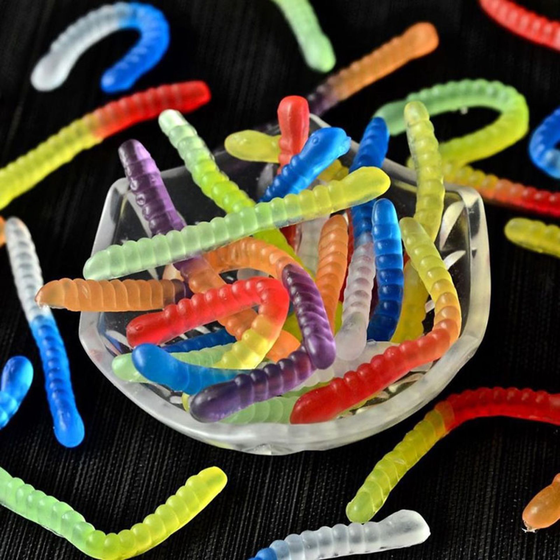 صابون به شکل پاستیل های ماری رنگی