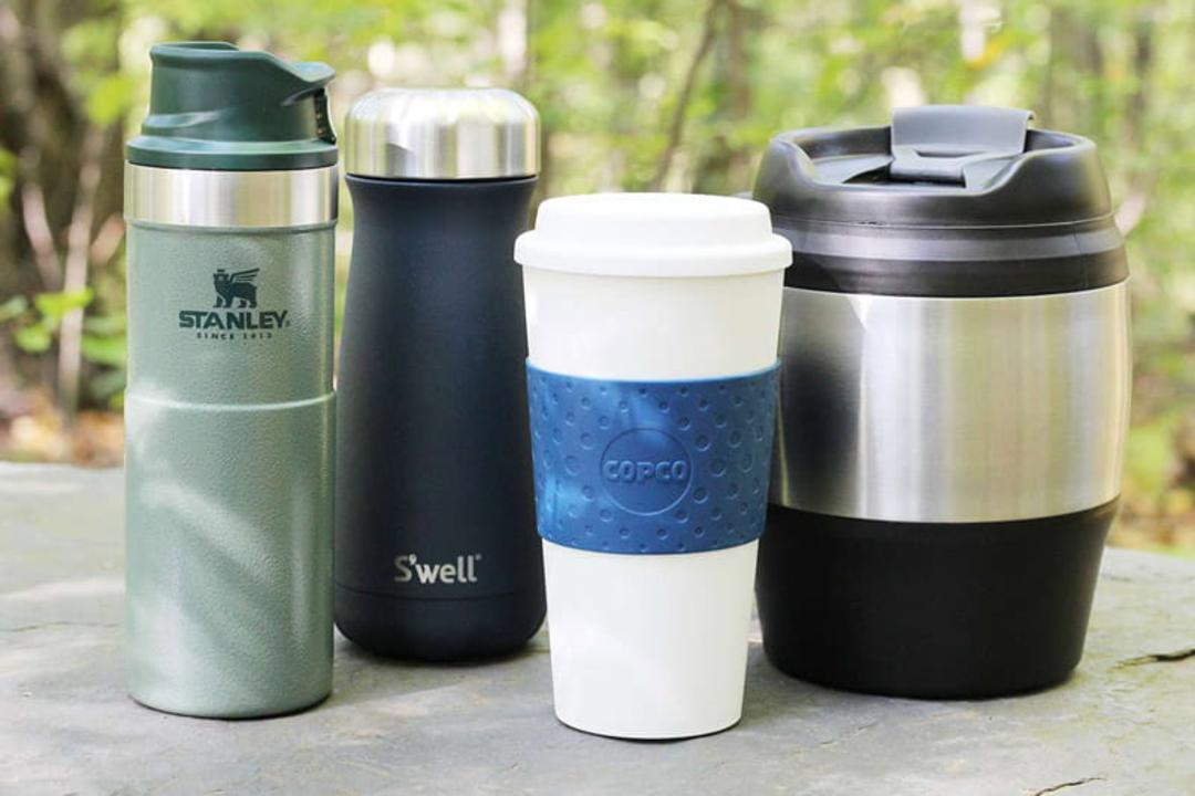 اندازه های مختلف فلاسک های مسافرتی، منبع عکس: سایت The Spruce Eats، عکاس: نامشخص