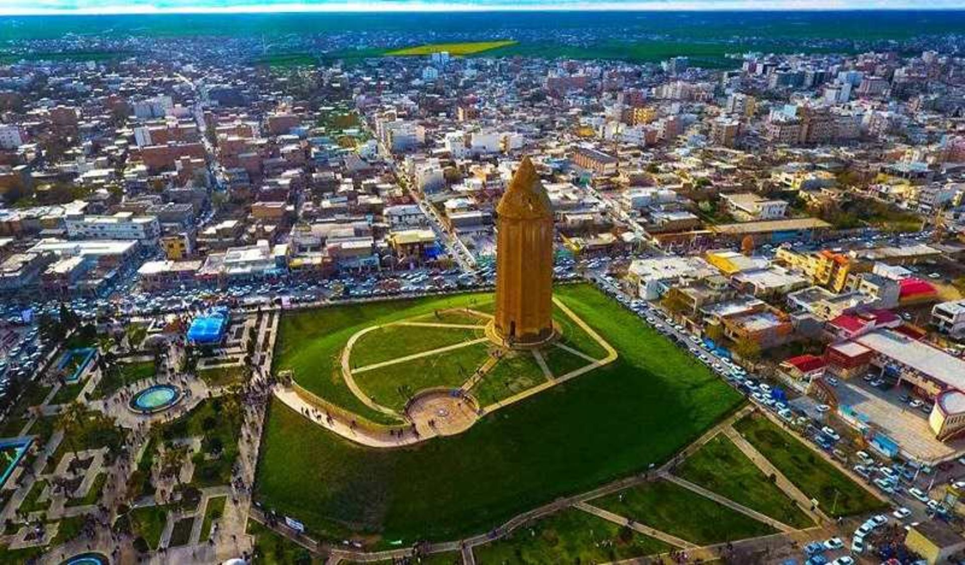نمای کلی از شهر گنبد کاووس؛ منبع عکس: وب سایت تهران تایمز. عکاس: نامشخص