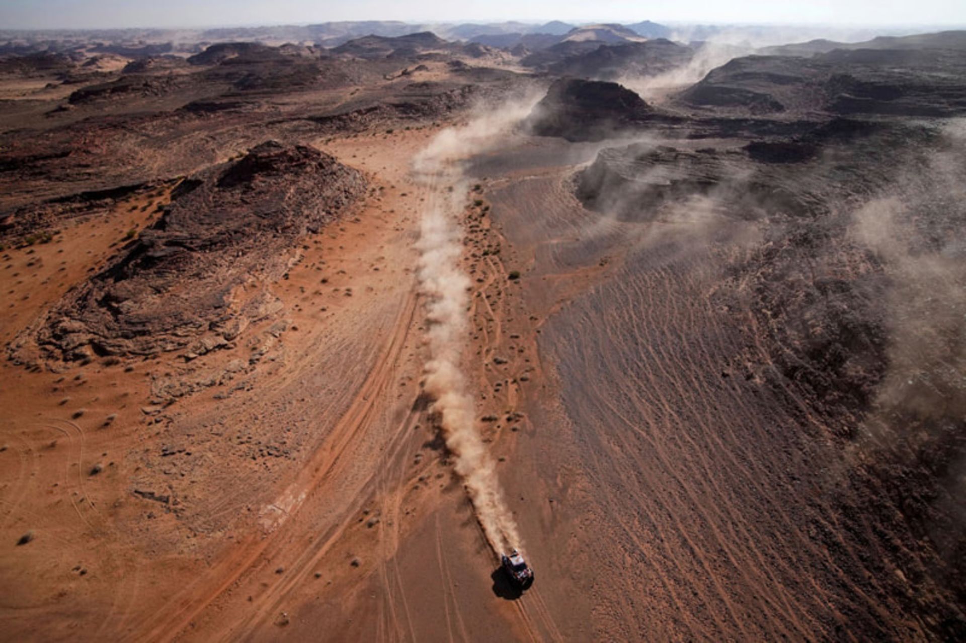  مرحله چهارم رالی داکار در عربستان؛ منبع: theguardian؛ عکاس: Christophe Ena