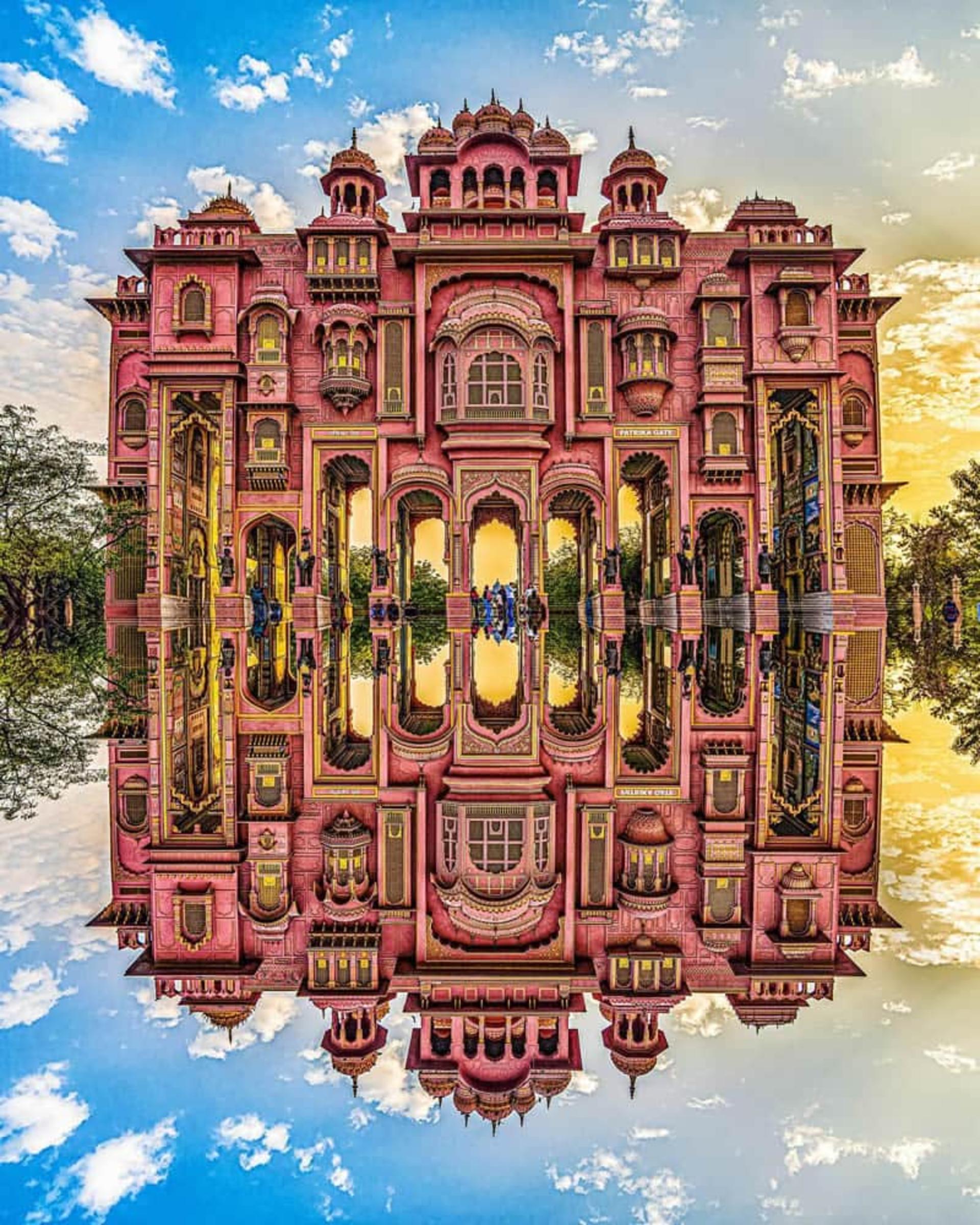 دروازه پاتریکا (Patrika Gate) در جیپور هند