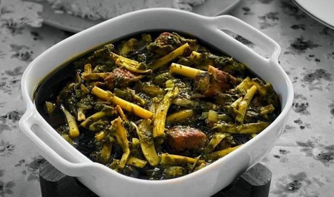خورش کنگر، منبع عکس: سایت namnak.com، عکاس: نامشخص