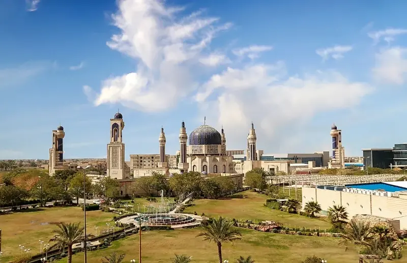 مسجد ام الطبل در بغداد؛ منبع عکس: سایت worldatlas.com. عکاس: نامشخص