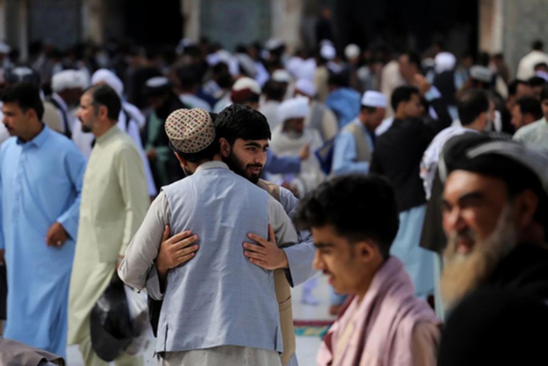 نماز عید فطر در افغانستان؛ منبع عکس: shahraranews.ir؛ عکاس: نامشخص